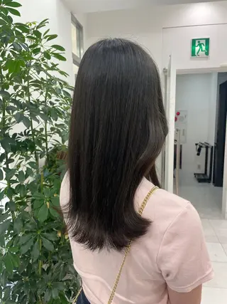 セミロング カラー 🤎髪質改善/カラー ｜鮫島芽依🤎のヘアスタイル