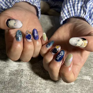 ネイル glaNje 福光のネイルデザイン