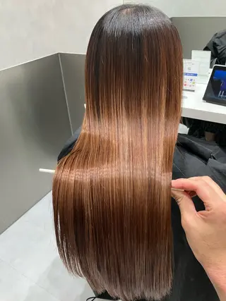ロング 💖ブリーチなし透明 感💖ASAHIのヘアスタイル