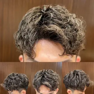 ショート パーマ メンズ 💈田上 立輝のヘアスタイル
