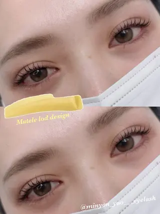 マツエク・マツパ ミニョン八尾所属・ミニョン八尾 💎MOMOKAのマツエク・マツパデザイン