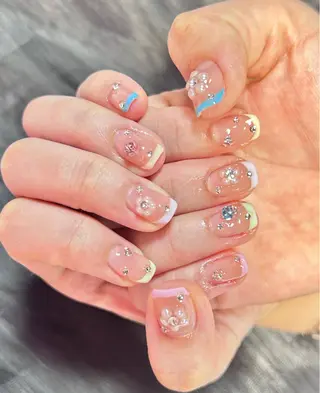 ネイル Horie 雪のネイルデザイン