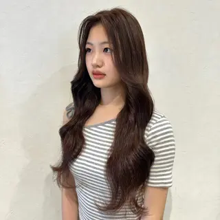 ロング カラー ʀɪɴᴀ / 透明感カラー 🪄のヘアスタイル