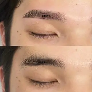 メンズ アイブロウ elblink sachiのマツエク・マツパデザイン