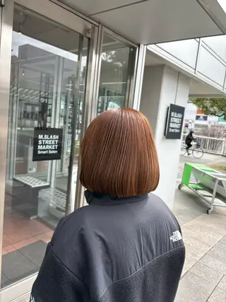ミディアム カラー ヘアアレンジ 艶髪🪄透明感カラー 井戸大喜のヘアスタイル