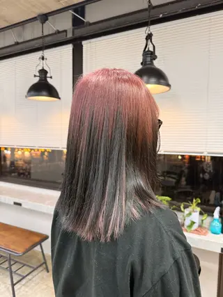 カラー ルシ🎨/ハイトーン デザイン/髪質改善のヘアスタイル