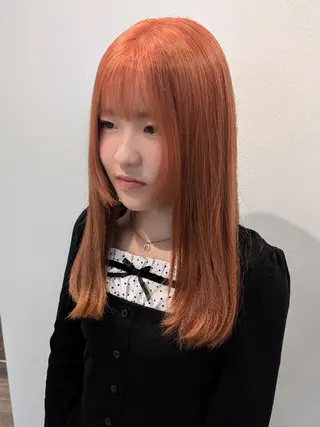 セミロング カラー 田端みおと🐱 SoZoBridgeのヘアスタイル