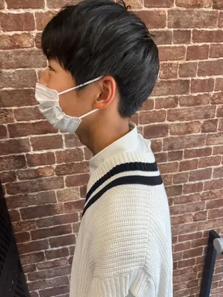 ショート カラー パーマ ヘアアレンジ メンズ キッズ ネイル マツエク・マツパ アイブロウ 久木原 ゆりのヘアスタイル