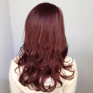 ロング アップシー デイジーのヘアスタイル