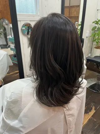 セミロング 紙屋 隼人のヘアスタイル