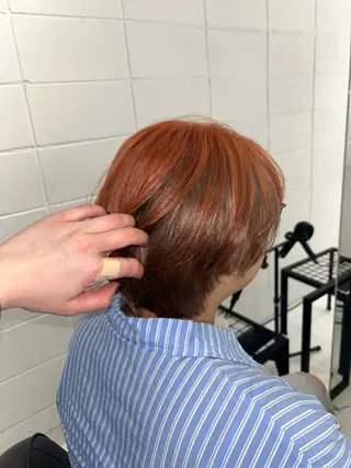 ショート カラー カットモデル募集中/ 原宿/MOENOのヘアスタイル