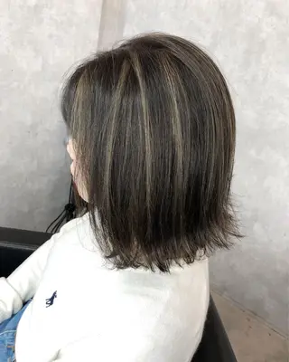 ショート カラー レイヤーカット BLend 渋谷のヘアスタイル