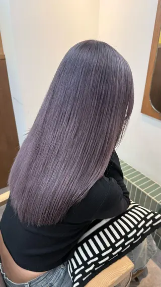 ロング カラー ヘアアレンジ 💎韓国ヘア/ 艶カラー💎souのヘアスタイル