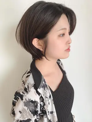 ショート 🎉骨格矯正カット ばば　としまさのヘアスタイル