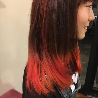 セミロング 中川 茜里のヘアスタイル