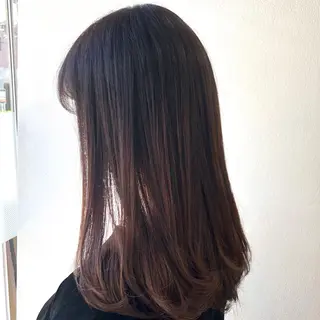 セミロング 菅沢 奈生のヘアスタイル