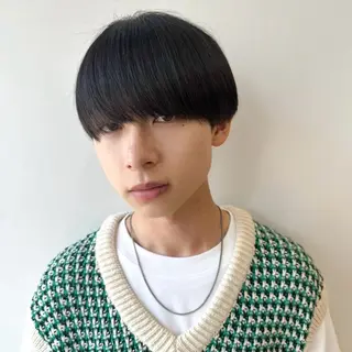 メンズ レイヤー/柔らか 透明感カラー/ゆきなのヘアスタイル