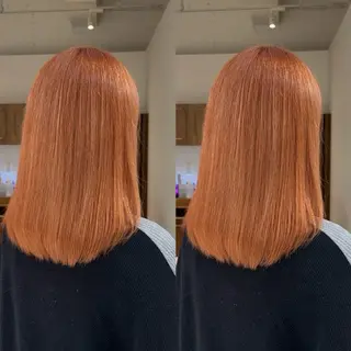ロング カラー 🫧ボブ/艶髪カラー 伊原修子のヘアスタイル