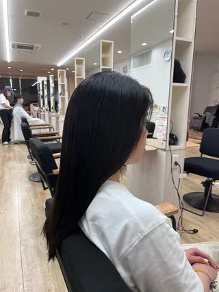 ロング 田尾 凌雅のヘアスタイル