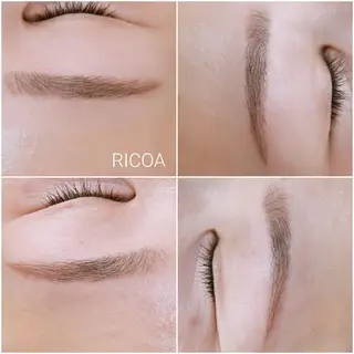 アイブロウ RICOA 酒井のマツエク・マツパデザイン