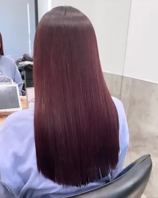 ロング カラー 💗ガーリーヘア🎀 saki💗のヘアスタイル