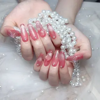 ネイル M🌷nail 長さだし専門店のネイルデザイン