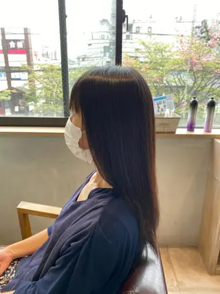ロング 角田 雅行のヘアスタイル
