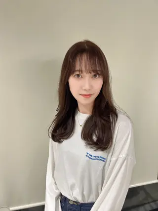 セミロング カラー ヘアアレンジ 【代表】 たき〜のヘアスタイル