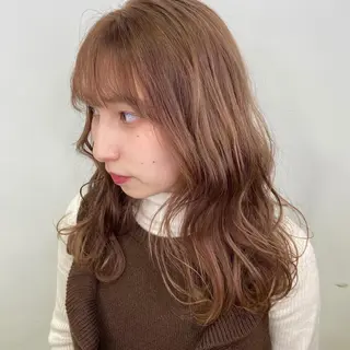 ロング カラー ヘアアレンジ 🌻Insta指名 NO.1🌻Shoのヘアスタイル