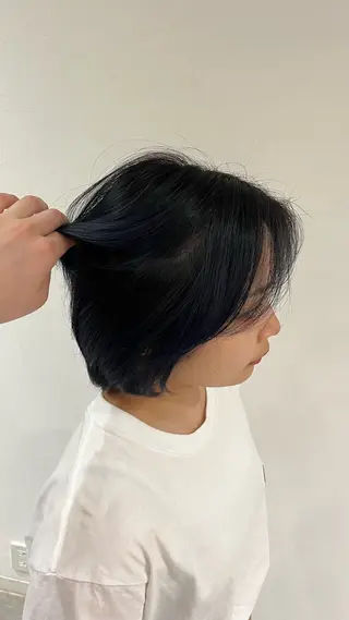 ショート カラー Euphoria aoyama所属・柚実/グレージュ/ 愛されナチュラル♥️のヘアスタイル