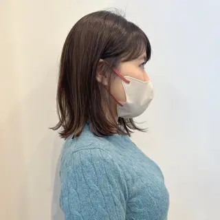 ミディアム カラー パーマ 🦭era shiori🦭のヘアスタイル