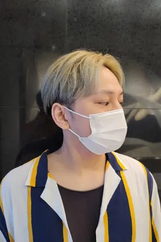 ショート カラー メンズ Endearing所属・❇️安達 優心❇️ レイヤー/艶髪特化のヘアスタイル