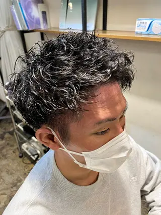 ショート パーマ メンズ パーマ指名👑No. 1/koutaのヘアスタイル