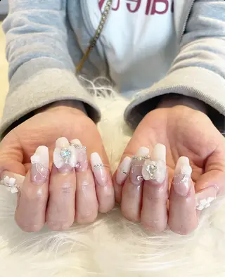 ネイル HOSHI ⭐️辻堂 /藤沢ガーリーネイルのネイルデザイン