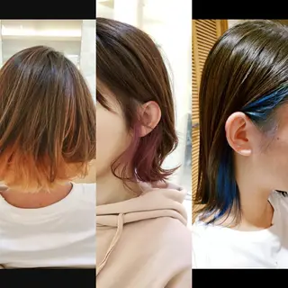 セミロング 遠藤 量平のヘアスタイル