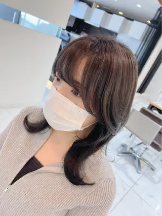 ヘアアレンジ 八木菜美 似合わせ/ニュアンスのヘアスタイル