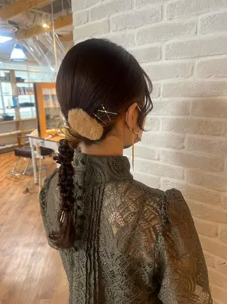 ロング ヘアアレンジ Topstylist YUKIのヘアスタイル