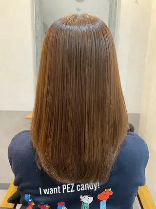 セミロング 近澤 佑香のヘアスタイル