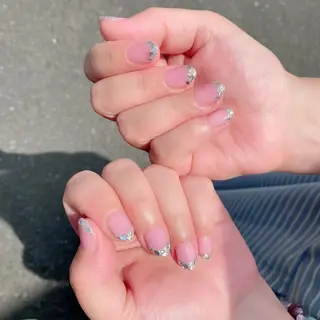 ミディアム カラー パーマ ヘアアレンジ メンズ キッズ ネイル マツエク・マツパ アイブロウ Salon Kのネイルデザイン