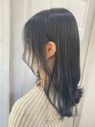 セミロング カラー メンズパーマ/ エクステ🌞セナのヘアスタイル