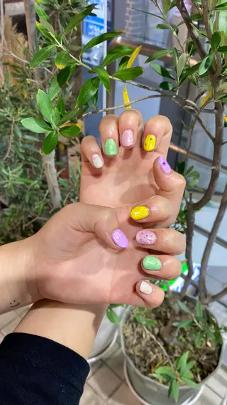ネイル 髪質改善 ネイル コトミ🐸のヘアスタイル
