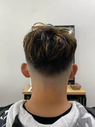 ショート カラー メンズ メンズパーマ/カラー /店長コハシ◎のヘアスタイル