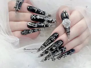 ネイル MoMoA Nail ネイル長さ出し専門店のネイルデザイン