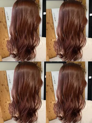 ロング カラー fier_umeda 梨花 rifaのヘアスタイル
