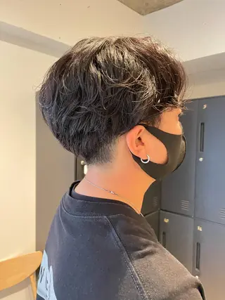 パーマ メンズ hazuki 🌝のヘアスタイル