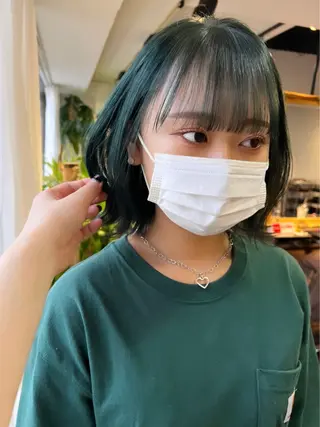 ショート カラー ハイトーン/ボブ 🎀sonokaのヘアスタイル