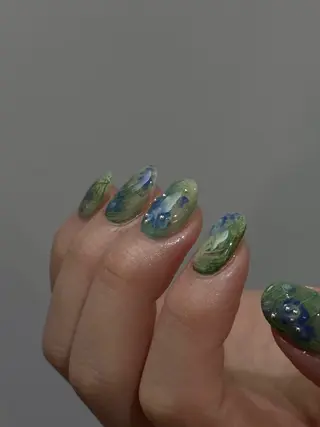 ネイル GO TODAY 新宿Ciel店所属・岩井 柚樹のネイルデザイン