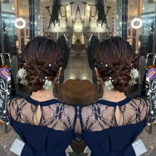 ロング ヘアアレンジ ハイライト/レイヤー /ハイトーン/AOIのヘアスタイル