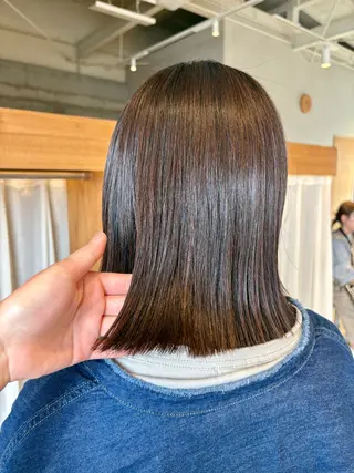 ミディアム sayaka/艶髪/ ボブ/メンズカットのヘアスタイル