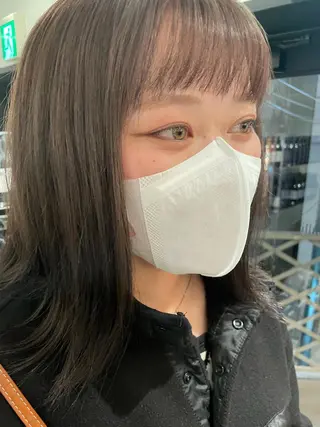 ミディアム カラー 🪞透け感&韓国ヘア 🪞honokaのヘアスタイル